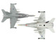 McDonnell Douglas F A 18C Hornet Fighter Aircraft VFA 131 Wildcats United States Navy 1/150 Diecast Model Airplane Postage Stamp PS5338-3