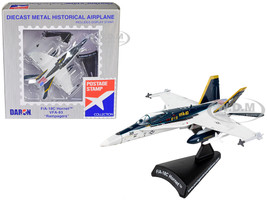 McDonnell Douglas F A 18C Hornet Fighter Aircraft VFA 83 Rampagers United States Navy 1/150 Diecast Model Airplane Postage Stamp PS5338-4
