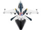 McDonnell Douglas F A 18C Hornet Fighter Aircraft VFA 83 Rampagers United States Navy 1/150 Diecast Model Airplane Postage Stamp PS5338-4