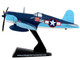 Vought F4U Corsair Fighter Aircraft VMF 214 Black Sheep United States Navy 1/100 Diecast Model Airplane Postage Stamp PS5356-3