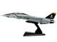 Grumman F 14 Tomcat Fighter Aircraft VFA 103 Jolly Rogers United States Navy 1/160 Diecast Model Airplane Postage Stamp PS5383-3