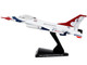 Lockheed Martin F 16 Fighting Falcon Fighter Aircraft Thunderbirds United States Air Force 1/126 Diecast Model Airplane Postage Stamp PS5399-2