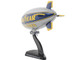 Goodyear Blimp Silver Metallic with Blue and Yellow Graphics #1 in Tires 1/350 Diecast Model Airplane Postage Stamp PS5411-1