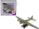 Boeing B 17F Flying Fortress Bomber Aircraft Memphis Belle United States Army Air Corps 1/155 Diecast Model Airplane Postage Stamp PS5413