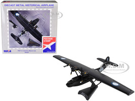 Consolidated PBY 5 Catalina Patrol Aircraft Black Cat Royal Australian Air Force 1/150 Diecast Model Airplane Postage Stamp PS5556-6