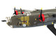 Consolidated B 24J Liberator Bomber Aircraft Witchcraft 467th Bomb Group 790 Bomb Squadron United States Army Air Forces 1/163 Diecast Model Airplane Postage Stamp PS5557-3