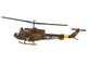 Bell UH 1 Iroquois Huey Helicopter MEDEVAC United States Army 1/87 (HO) Diecast Model Postage Stamp PS5601-2