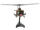 Bell UH 1 Iroquois Huey Helicopter MEDEVAC United States Army 1/87 (HO) Diecast Model Postage Stamp PS5601-2
