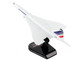 BAC Concorde Passenger Aircraft Air France 1/350 Diecast Model Airplane Postage Stamp PS5800-1
