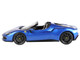 Ferrari 296 GTS Blu Corsa Blue Metallic with DISPLAY CASE Limited Edition to 296 pieces Worldwide 1/18 Model Car BBR P18215F