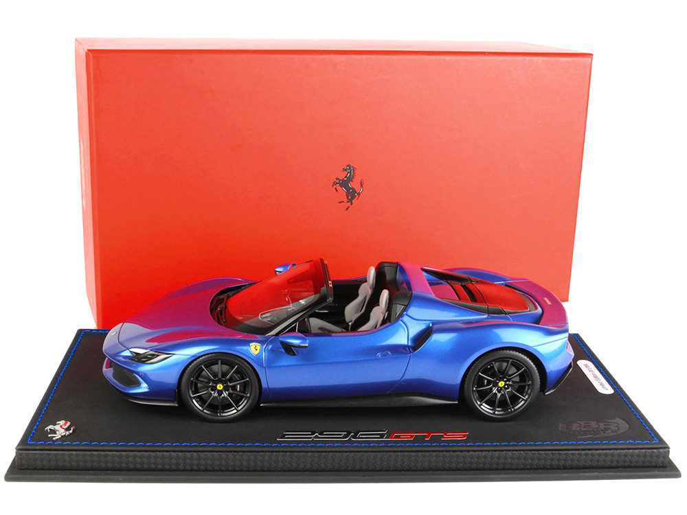 ミニカー　1/43 Ferrari 296 GTS Blue Corsa [BBRC268A] 1:43 BBR Ferrari 296 GTS Spider Blu Corsa blue metallic