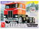 Skill 3 Model Kit Peterbilt 352 Pacemaker Cabover Tractor Coors 1/25 Scale Model AMT AMT1375
