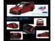 Alfa Romeo Giulia GTAm Rosso GTA Red with Carbon Top 1/64 Diecast Model Car BBR BBRDIE6406