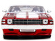 1971 Chevrolet Chevelle SS Candy Red with White Top White Stripes and White Interior Bigtime Muscle Series 1/24 Diecast Model Car Jada 35020