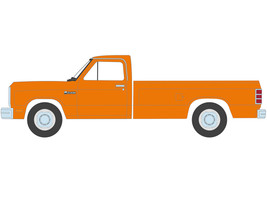 1982 Dodge Ram D 250 DOT Orange Blue Collar Collection Series 13 1/64 Diecast Model Car Greenlight 35280C