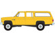 1987 Chevrolet Suburban K20 Custom Deluxe Construction Yellow Blue Collar Collection Series 13 1/64 Diecast Model Car Greenlight 35280D