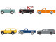 Blue Collar Collection Set of 6 pieces Series 13 1/64 Diecast Model Cars Greenlight 35280SET