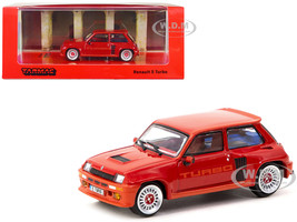 Renault 5 Turbo Red Road64 Series 1/64 Diecast Model Tarmac Works T64R-TL060-RED