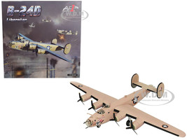 Consolidated B 24D Liberator Bomber Aircraft Wongo Wongo 512th Bomber Squadron 1943 United States Air Force 1/72 Diecast Model Air Force 1 AF1-0157