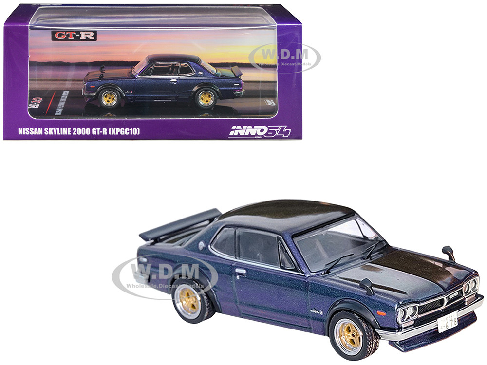 INNO  MODEL   1/64  ▶️KPGC１０◀️ GT-R Inno 1/64 NISSAN SKYLINE 2000 GT-R KPGC10 Expo Die cast