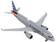 Airbus A320 Commercial Aircraft American Airlines Gray 1/400 Diecast Model Airplane GeminiJets GJ2085