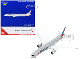 Boeing 787 9 Commercial Aircraft American Airlines Gray 1/400 Diecast Model Airplane GeminiJets GJ2088