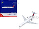 Boeing 717 200 Commercial Aircraft Delta Airlines White with Blue and Red Tail 1/400 Diecast Model Airplane GeminiJets GJ2103