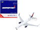 Boeing 767 300ER Commercial Aircraft Delta Airlines White with Blue and Red Tail 1/400 Diecast Model Airplane GeminiJets GJ2104