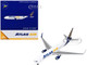 Boeing 767 300ER Commercial Aircraft Atlas Air White and Blue 1/400 Diecast Model Airplane GeminiJets GJ2166