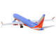 Boeing 737 MAX 8 Commercial Aircraft Southwest Airlines Canyon Blue with Red Stripes 1/400 Diecast Model Airplane GeminiJets GJ2187