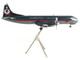 Lockheed L 188A Electra Astrojet Commercial Aircraft American Airlines Silver Gemini 200 Series 1/200 Diecast Model Airplane GeminiJets G2AAL1026