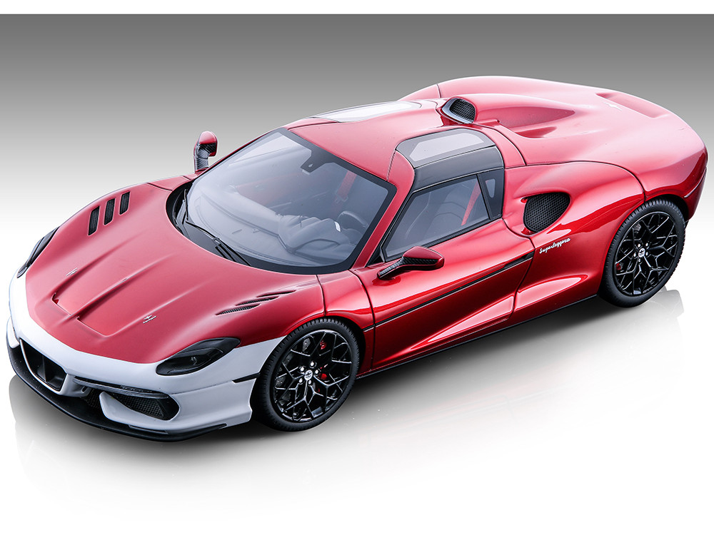 2021 Touring Superleggera Arese RH95 Red Metallic with White