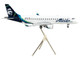 Embraer ERJ 175 Commercial Aircraft Alaska Airlines White with Blue Tail Gemini 200 Series 1/200 Diecast Model Airplane GeminiJets G2ASA1041