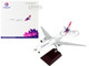 Airbus A330 200 Commercial Aircraft Hawaiian Airlines White with Purple Tail Gemini 200 Series 1/200 Diecast Model Airplane GeminiJets G2HAL1053