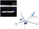 Boeing 737 MAX 8 Commercial Aircraft United Airlines White with Blue Tail Gemini 200 Series 1/200 Diecast Model Airplane GeminiJets G2UAL1054
