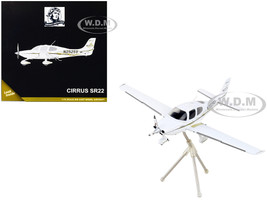 Cirrus SR22 Composite Aircraft N2525V White Gemini General Aviation Series 1/72 Diecast Model Airplane GeminiJets GGCIR013