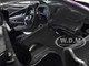 2020 Chevrolet Corvette Stingray Gray Metallic with Pink Carbon Hood and Top Pink Slips Series 1/24 Diecast Model Car Jada 34848