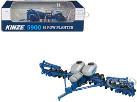 Kinze 5900 16 Row Planter Blue Diecast Metal Replica 1/64 Diecast