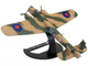 Armstrong Whitworth Whitley Mk V Bomber Aircraft No 102 Squadron RAF Driffield Royal Air Force 1940 Planes of World War II Series 1/144 Diecast Model Airplane Luppa LCM019