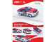 Nissan Fairlady Z Z32 RHD Right Hand Drive Red and White Coca Cola 1/64 Diecast Model Car Inno Models COKE059B