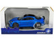 2023 Alpine A110S Pack Aero Bleu Alpine Blue Metallic with Black Top 1/18 Diecast Model Car Solido S1801622