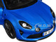 2023 Alpine A110S Pack Aero Bleu Alpine Blue Metallic with Black Top 1/18 Diecast Model Car Solido S1801622