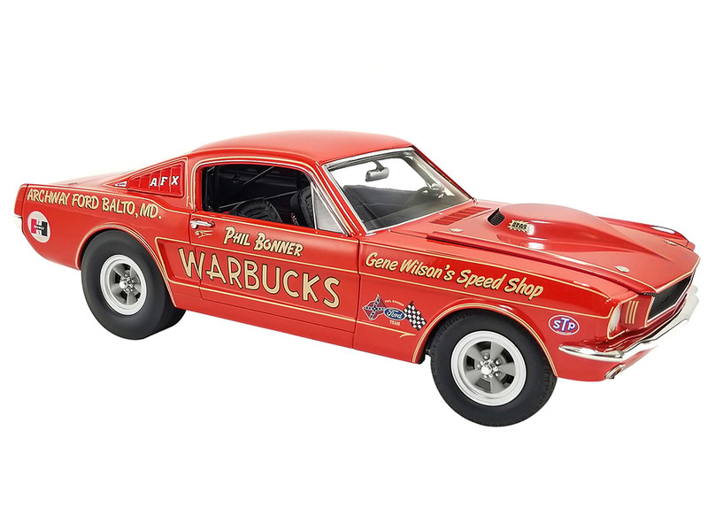 1965 Ford Mustang A FX WARBUCKS Phil Bonner Limited Edition to 750 pieces Worldwide 1/18 Diecast Model Car ACME A1801872