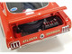 1965 Ford Mustang A FX Warbucks Phil Bonner Orange with Graphics Limited Edition to 372 pieces Worldwide 1/18 Diecast Model Car ACME A1801872