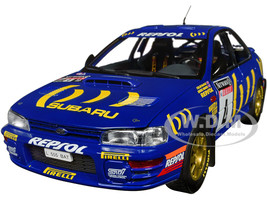 Subaru Impreza #4 Colin McRae Derek Ringer Winner RAC Rally 1994 1/18 Diecast Model Car Kyosho K08962A