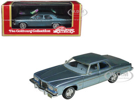 1976 Pontiac Catalina Athena Blue Metallic with Light Blue Interior Limited Edition to 240 pieces Worldwide 1/43 Model Car Goldvarg Collection GC-069A