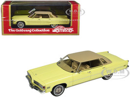 1976 Oldsmobile 98 Regency Sedan Cream Gold with Light Brown Top Limited Edition to 200 pieces Worldwide 1/43 Model Car Goldvarg Collection GC-071A