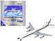 Douglas DC 8 61 Commercial Aircraft Universal Airlines White with Black Stripes 1/400 Diecast Model Airplane GeminiJets GJ095