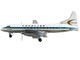 Convair CV 580 Commercial Aircraft Frontier Airlines White with Teal Stripes 1/400 Diecast Model Airplane GeminiJets GJ1263