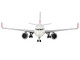 Airbus A320 Commercial Aircraft Air Arabia White and Gray with Red Tail 1/400 Diecast Model Airplane GeminiJets GJ1436